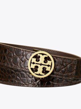 Tory Burch Miller Croc Belt